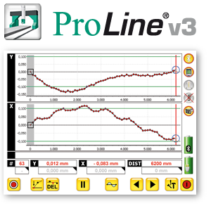 Software zur Linearittsmessung, Laser, Ebenheitsvermessung, Protokokollierung, PC