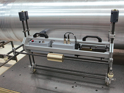 Messwagen zur Rohrvermessung