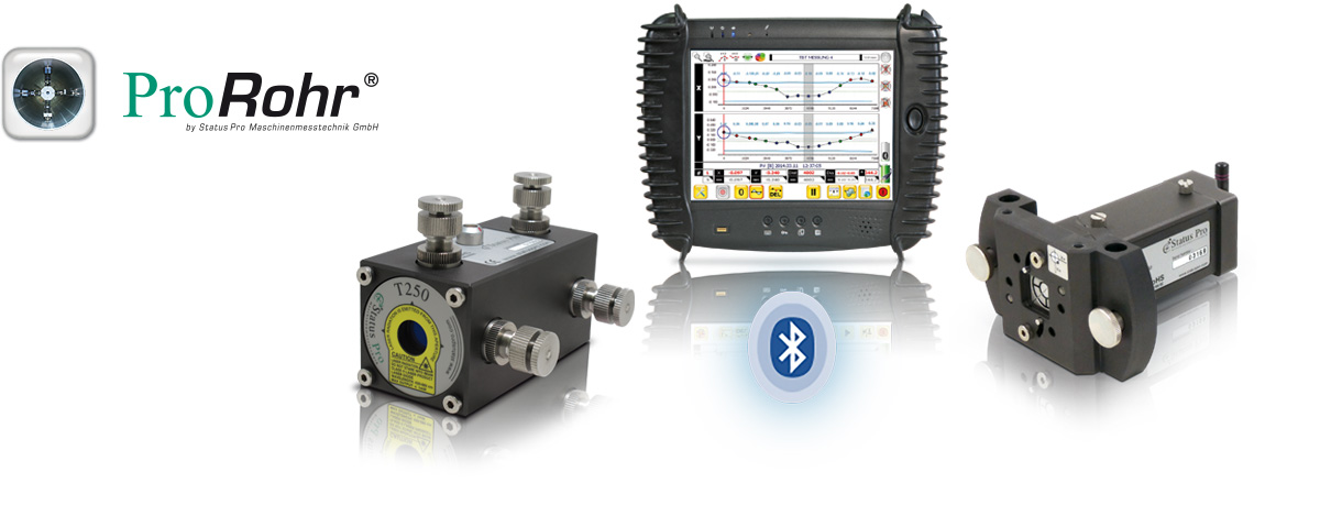 ProRohr f�r die Rohrvermessung