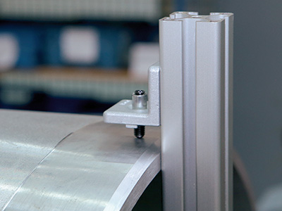 Halterung f�r die Montage der Laserquelle