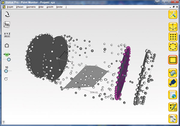 Software Point Monitor � vollautomatische Auswertung